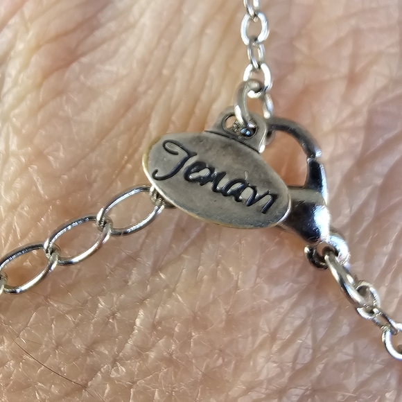 JENAVI TOURUS ZODIAC SIGN  NECKLACE RHODIUM AND SWAROVSKI - Picture 7 of 9